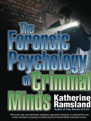 cover image of The Forensic Psychology of Criminal Minds
